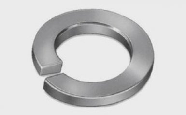 Шайба гроверная DIN 127, оц  М8  (12 500 шт/уп)  ОМАХ -  магазин крепежа «ТАТМЕТИЗ»