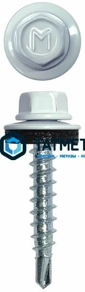 Саморез окраш.кров. 4,8х29 /9003/ DAXMER MS (10х250) Саморез окраш.кров. 4,8х29 /9003/ DAXMER MS (10х250)