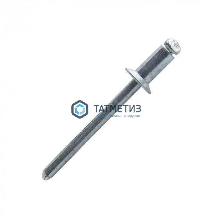 Заклепки потайные вытяжные алюм/сталь 4,8х16 -  магазин «ТАТМЕТИЗ»