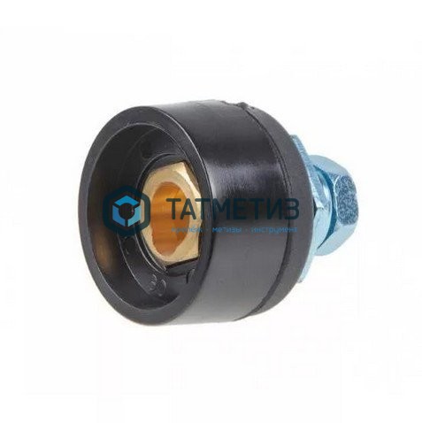 Разъем сварочный панельный 10-25 мм2 DX25 Solaris (мама) | «ТАТМЕТИЗ» Разъем сварочный панельный 10-25 мм2 DX25 Solaris (мама) - магазин крепежа «ТАТМЕТИЗ»