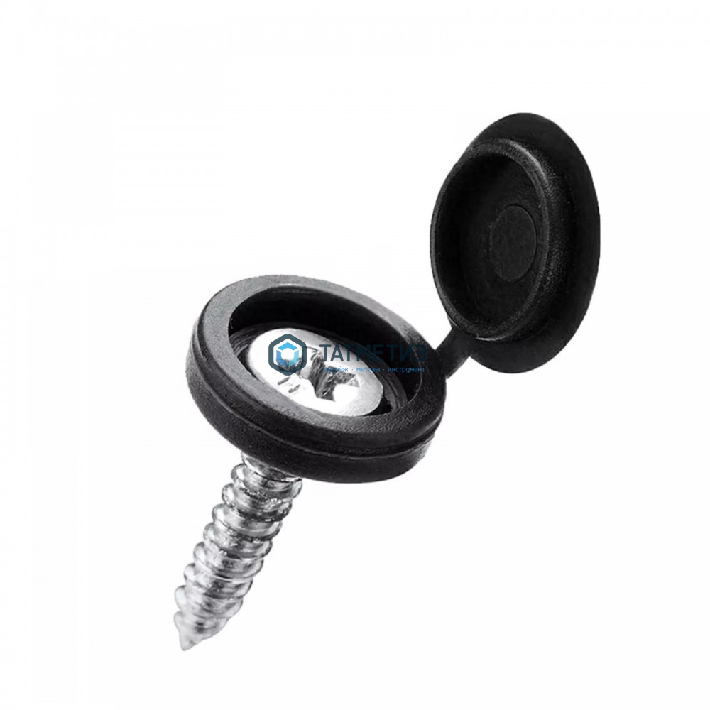 Колпачок для кровельных саморезов, ЧЕРНЫЙ Колпачок для кровельных саморезов, ЧЕРНЫЙ