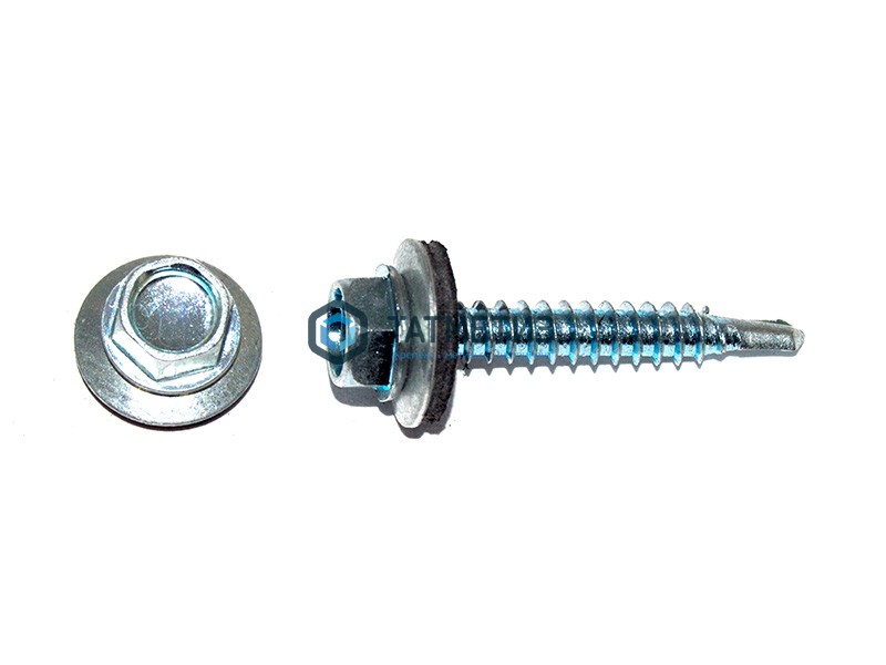 Саморез кровельный 4,8х70 (3200 шт/уп) КТ Саморез кровельный 4,8х70 (3200 шт/уп) КТ