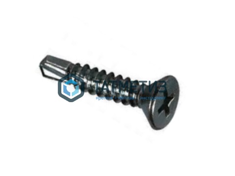 Саморезы потай оксид по металлу со сверлом 3,5х35 (8 000 шт/уп) КК | «ТАТМЕТИЗ» Саморезы потай оксид по металлу со сверлом 3,5х35 (8 000 шт/уп) КК - магазин крепежа «ТАТМЕТИЗ»