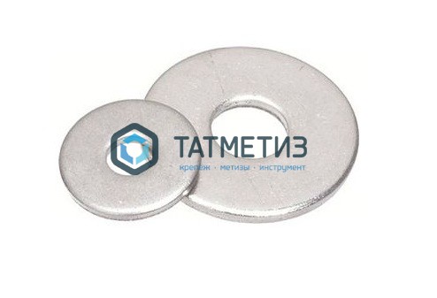 Шайба усил DIN 9021, оц М42 (уп 25кг / 32 шт)* | «ТАТМЕТИЗ» Шайба усил DIN 9021, оц М42 (уп 25кг / 32 шт)* - магазин крепежа «ТАТМЕТИЗ»