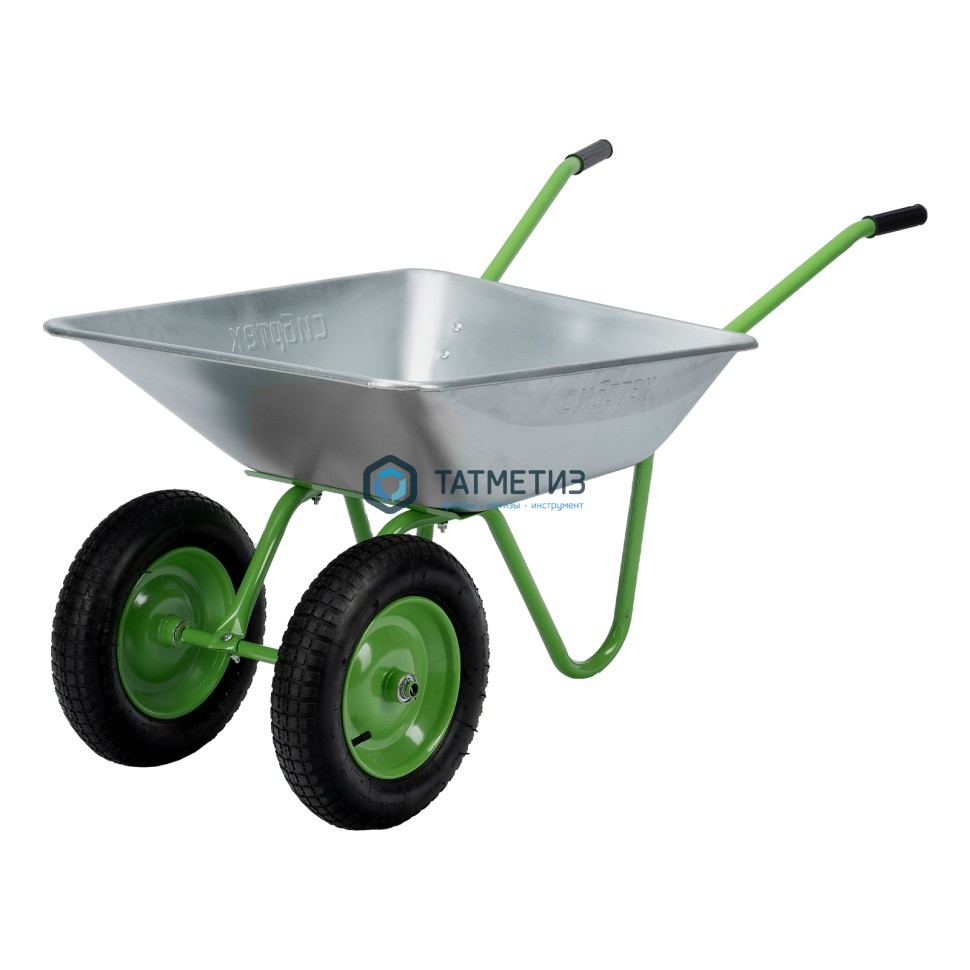 Тачка садовая двухколесная, 120 кг, объем 65л // Сибртех -  магазин крепежа «ТАТМЕТИЗ»