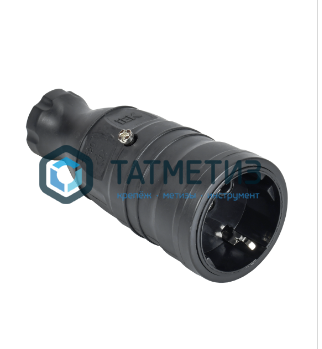 Розетка с/з каучук Omega переносная Рбп14-1-0м IP20 IEK | «ТАТМЕТИЗ» Розетка с/з каучук Omega переносная Рбп14-1-0м IP20 IEK - магазин крепежа «ТАТМЕТИЗ»