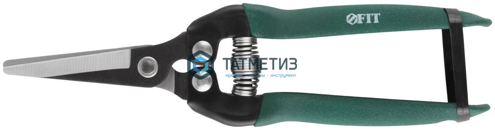 Секатор, 180 мм, цветочный, ПВХ накладки на ручки, FIT -  магазин крепежа «ТАТМЕТИЗ»