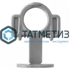 Система выравнивания плитки СВП - зажим 2.0mm Strong, серые, 100 шт, 3D KRESTIKI -  магазин «ТАТМЕТИЗ»