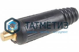 Разъем сварочный 10-25 мм2 DX25 Solaris (папа) -  магазин крепежа «ТАТМЕТИЗ»