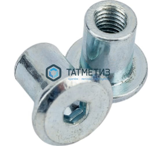 Гайка Эриксона М10 с плоской головкой -  магазин крепежа «ТАТМЕТИЗ»