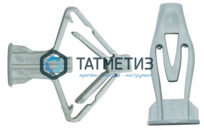 Дюбель Бабочка 8х28 (500 шт/уп) РД | «ТАТМЕТИЗ» Дюбель Бабочка 8х28 (500 шт/уп) РД - магазин крепежа «ТАТМЕТИЗ»