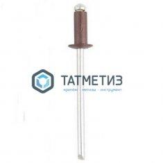 Заклепки ZK ал/ст 4,0x10 RAL 8017 (1000 шт/уп) -  магазин крепежа «ТАТМЕТИЗ»
