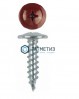 Саморез п/ш остр. 4,2x19 RAL 3011 (1000 шт/уп) | «ТАТМЕТИЗ» Саморез п/ш остр. 4,2x19 RAL 3011 (1000 шт/уп) - магазин крепежа «ТАТМЕТИЗ»