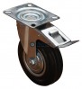 Колесо поворотное с площадкой и тормозом d 160 мм -  магазин крепежа «ТАТМЕТИЗ»