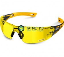 Очки защитные открытого типа, желтые, двухкомпонентные дужки/ STAYER  MX-9 -  магазин крепежа «ТАТМЕТИЗ»
