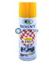 Краска аэроз. BOSNY 520 мл. №031  ЖЕЛТО-ОРАНЖЕВАЯ -  магазин крепежа «ТАТМЕТИЗ»