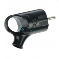 Эл.вилка угловая с/з черн. с ушком 16А 250В UNIVersal А0112 -  магазин крепежа «ТАТМЕТИЗ»