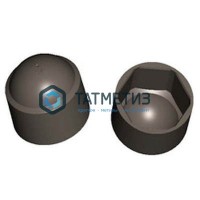 Колпачок для болтов и гаек М 8/ S13, ЧЕРНЫЙ -  магазин крепежа «ТАТМЕТИЗ»