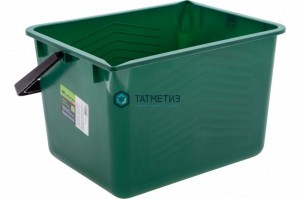 Ведро пластиковое  8л, малярное прямоугольное, втор. полипропилен Россия // Сибртех -  магазин крепежа «ТАТМЕТИЗ»
