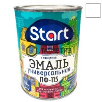 Эмаль ПФ-115  БЕЛАЯ  глянцевая 0,8 кг-. /14 СТАРТ -  магазин крепежа «ТАТМЕТИЗ»