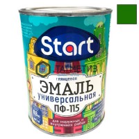 Эмаль ПФ-115  ЗЕЛЕНАЯ  0,8 кг-. /14 СТАРТ -  магазин крепежа «ТАТМЕТИЗ»