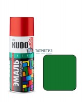 Краска аэроз. KUDO 520 мл. №10081 ЗЕЛЕНАЯ  RAL 6029 -  магазин крепежа «ТАТМЕТИЗ»