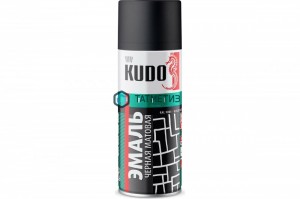 Краска аэроз. KUDO 520 мл. №5003  БЕЛАЯ термостойкая -  магазин крепежа «ТАТМЕТИЗ»