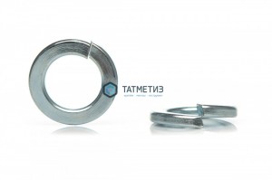 Шайба гроверная DIN 127, оц М14  (уп 15 кг / 2700 шт)  ТК -  магазин крепежа «ТАТМЕТИЗ»