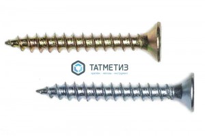 Шурупы унив. 2,5х20  (1000 шт/уп) ТК БЕЛЫЙ ЦИНК -  магазин крепежа «ТАТМЕТИЗ»