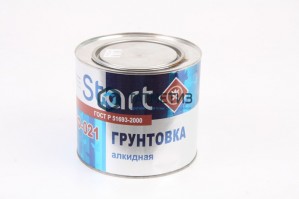 Грунт ГФ-021  КРАСНО-КОРИЧНЕВЫЙ  1,8 кг-, СТАРТ /6 -  магазин крепежа «ТАТМЕТИЗ»