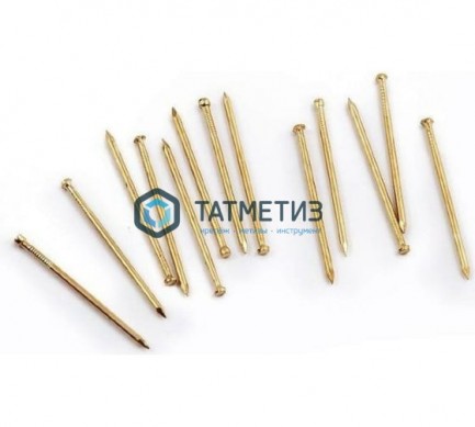 Гвозди NFL-LU 1,2х20 латун (5 кг) | «ТАТМЕТИЗ» Гвозди NFL-LU 1,2х20 латун (5 кг) - магазин крепежа «ТАТМЕТИЗ»