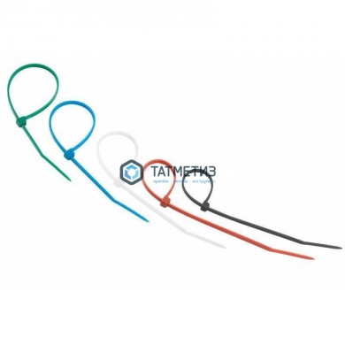 Хомут-стяжка нейлон  200 х 4,0  (25 шт/уп)  REXANT Цветные -  магазин крепежа «ТАТМЕТИЗ»