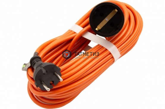 Удлинитель силовой 1х20м, б/з, ПВС,20м,1200 Вт (6А), тип УХз6 // Сибртех | «ТАТМЕТИЗ» Удлинитель силовой 1х20м, б/з, ПВС,20м,1200 Вт (6А), тип УХз6 // Сибртех - магазин крепежа «ТАТМЕТИЗ»