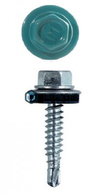 Саморез окраш.кров. 5,5х25 /5021/ OМАХ M (10х250) | «ТАТМЕТИЗ» Саморез окраш.кров. 5,5х25 /5021/ OМАХ M (10х250) - магазин крепежа «ТАТМЕТИЗ»