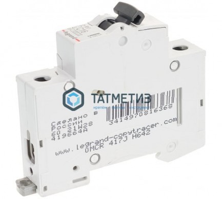 Выключатель автоматический 1п 16А С Rx3 4,5ka Legrand -  магазин крепежа «ТАТМЕТИЗ»