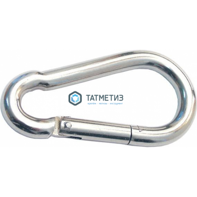 Карабин DIN 5299C 9 мм А4 | «ТАТМЕТИЗ» Карабин DIN 5299C 9 мм А4 - магазин крепежа «ТАТМЕТИЗ»