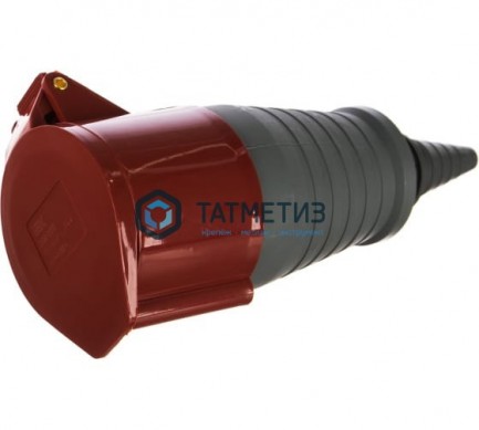 Розетка кабельная 380В, 32А 3Р+N+Е IP44 переносная -  магазин крепежа «ТАТМЕТИЗ»