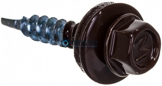 Саморез окраш.кров. 4,8х29 /8017/ DAXMER (10х250) | «ТАТМЕТИЗ» Саморез окраш.кров. 4,8х29 /8017/ DAXMER (10х250) - магазин крепежа «ТАТМЕТИЗ»