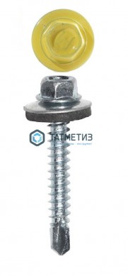Саморез окраш.кров. 4,8х35 /1018/ (250 шт/уп) МК | «ТАТМЕТИЗ» Саморез окраш.кров. 4,8х35 /1018/ (250 шт/уп) МК - магазин крепежа «ТАТМЕТИЗ»