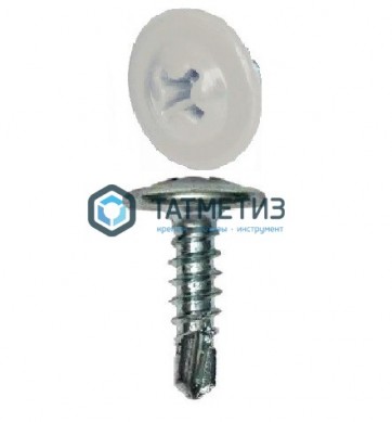 Саморез п/ш сверло 4,2x19 RAL 9006 | «ТАТМЕТИЗ» Саморез п/ш сверло 4,2x19 RAL 9006 - магазин крепежа «ТАТМЕТИЗ»