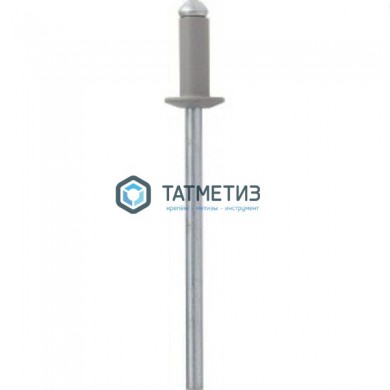 Заклепки ZK ал/ст 4,0x10 RAL 7004 (1000 шт/уп) DR | «ТАТМЕТИЗ» Заклепки ZK ал/ст 4,0x10 RAL 7004 (1000 шт/уп) DR - магазин крепежа «ТАТМЕТИЗ»