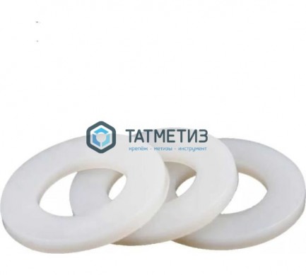 Шайба полиамидная DIN 125 М 3 (без фаски) | «ТАТМЕТИЗ» Шайба полиамидная DIN 125 М 3 (без фаски) - магазин крепежа «ТАТМЕТИЗ»