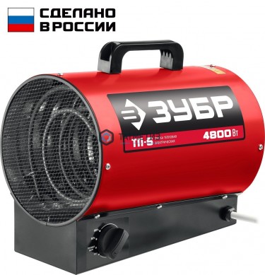 Пушка тепловая ЗУБР, электрическая, 5 кВт, 2 режима, 220 В -  магазин крепежа «ТАТМЕТИЗ»
