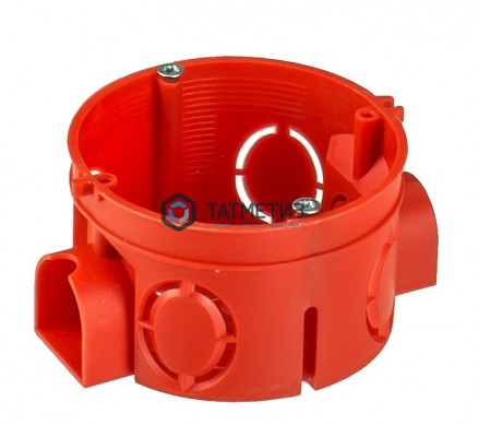 Коробка устан. СП 68х42 (блочная) HEGEL (красная) | «ТАТМЕТИЗ» Коробка устан. СП 68х42 (блочная) HEGEL (красная) - магазин крепежа «ТАТМЕТИЗ»