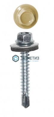 Саморез окраш.кров. 4,8х35 /1014/ (200 шт/уп) D | «ТАТМЕТИЗ» Саморез окраш.кров. 4,8х35 /1014/ (200 шт/уп) D - магазин крепежа «ТАТМЕТИЗ»