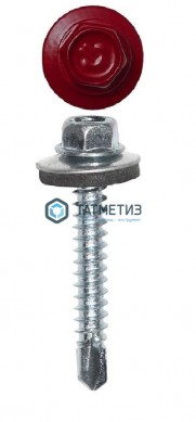 Саморез окраш.кров. 4,8х35 /3005/ DAXMER MS (10х250) | «ТАТМЕТИЗ» Саморез окраш.кров. 4,8х35 /3005/ DAXMER MS (10х250) - магазин крепежа «ТАТМЕТИЗ»