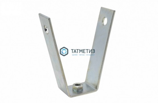 Крепление V-образное для профнастила с гайкой М 8  (100 шт/уп) -  магазин крепежа «ТАТМЕТИЗ»