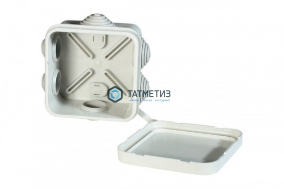 Коробка распр. ОП 85х85х40мм, IP55, нар. монтаж, HEGEL | «ТАТМЕТИЗ» Коробка распр. ОП 85х85х40мм, IP55, нар. монтаж, HEGEL - магазин крепежа «ТАТМЕТИЗ»