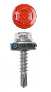 Саморез окраш.кров. 5,5х19 /3003/ (250 шт/уп) КК | «ТАТМЕТИЗ» Саморез окраш.кров. 5,5х19 /3003/ (250 шт/уп) КК - магазин крепежа «ТАТМЕТИЗ»