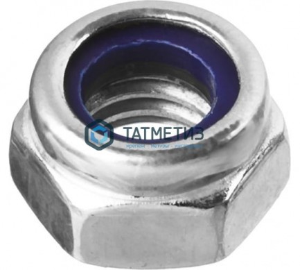 Гайка самоконтр DIN 985, оц М24  (250 шт/уп) КК -  магазин крепежа «ТАТМЕТИЗ»